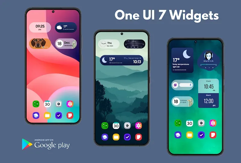 One UI 7 Widgets screenshot 3