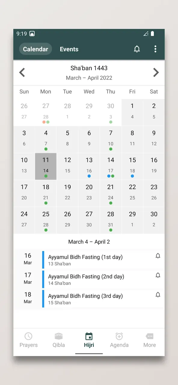 Prayer Times and Qibla screenshot 4