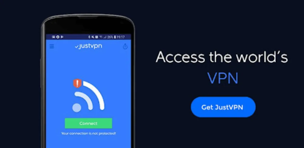 JustVPN screenshot 1
