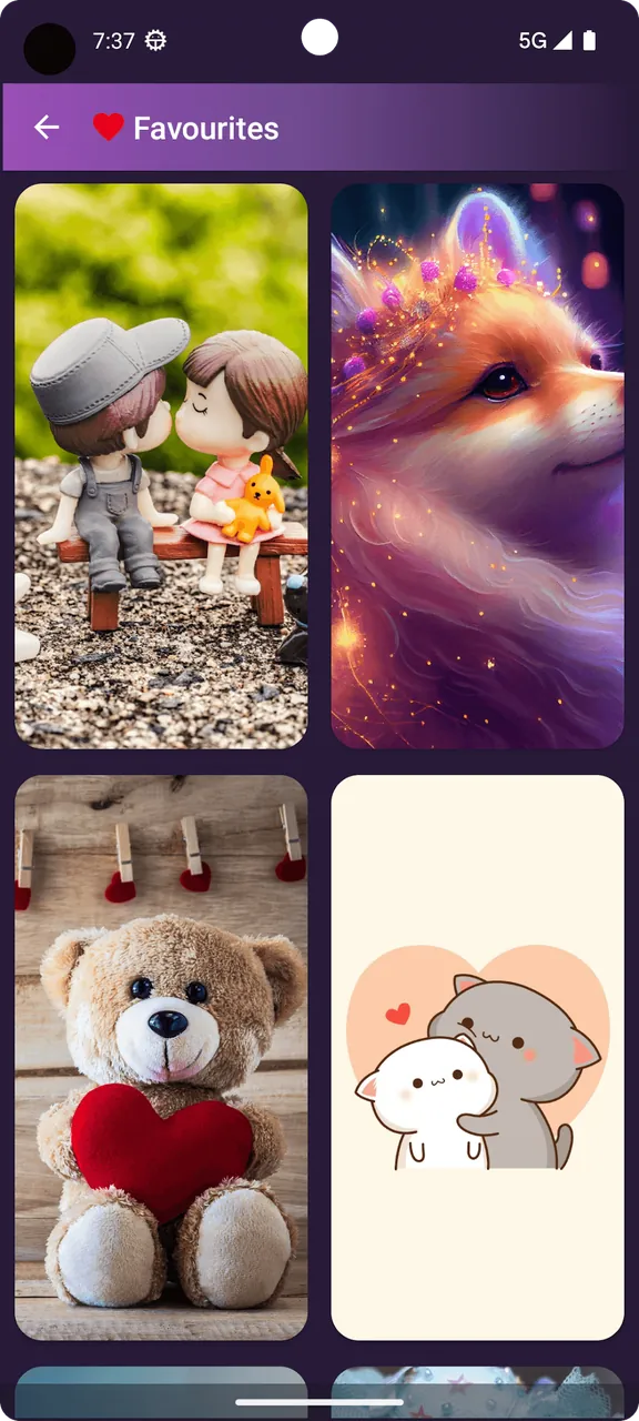 Cute Wallpapers screenshot 4