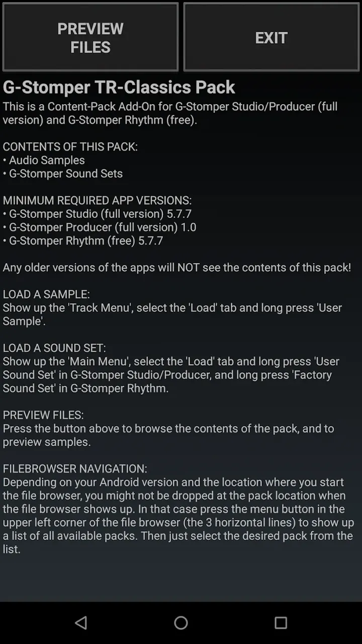 G-Stomper TR-Classics Pack screenshot 2