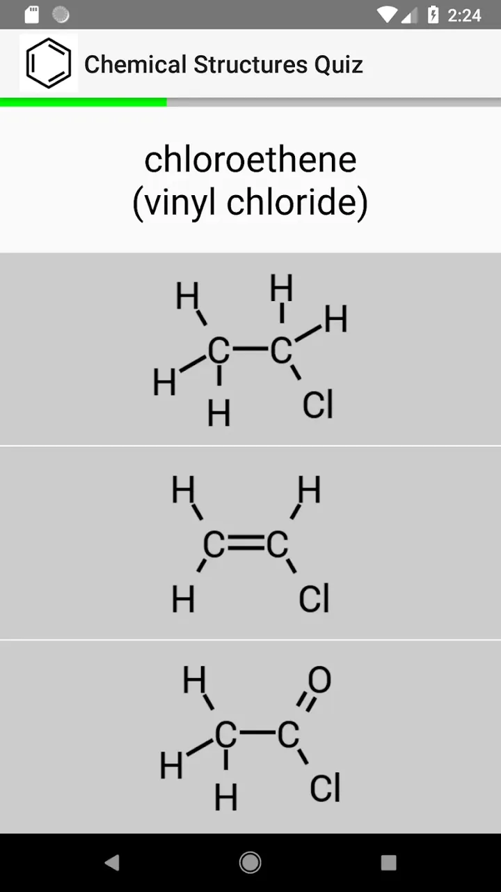 Chemical Structures Quiz screenshot 3