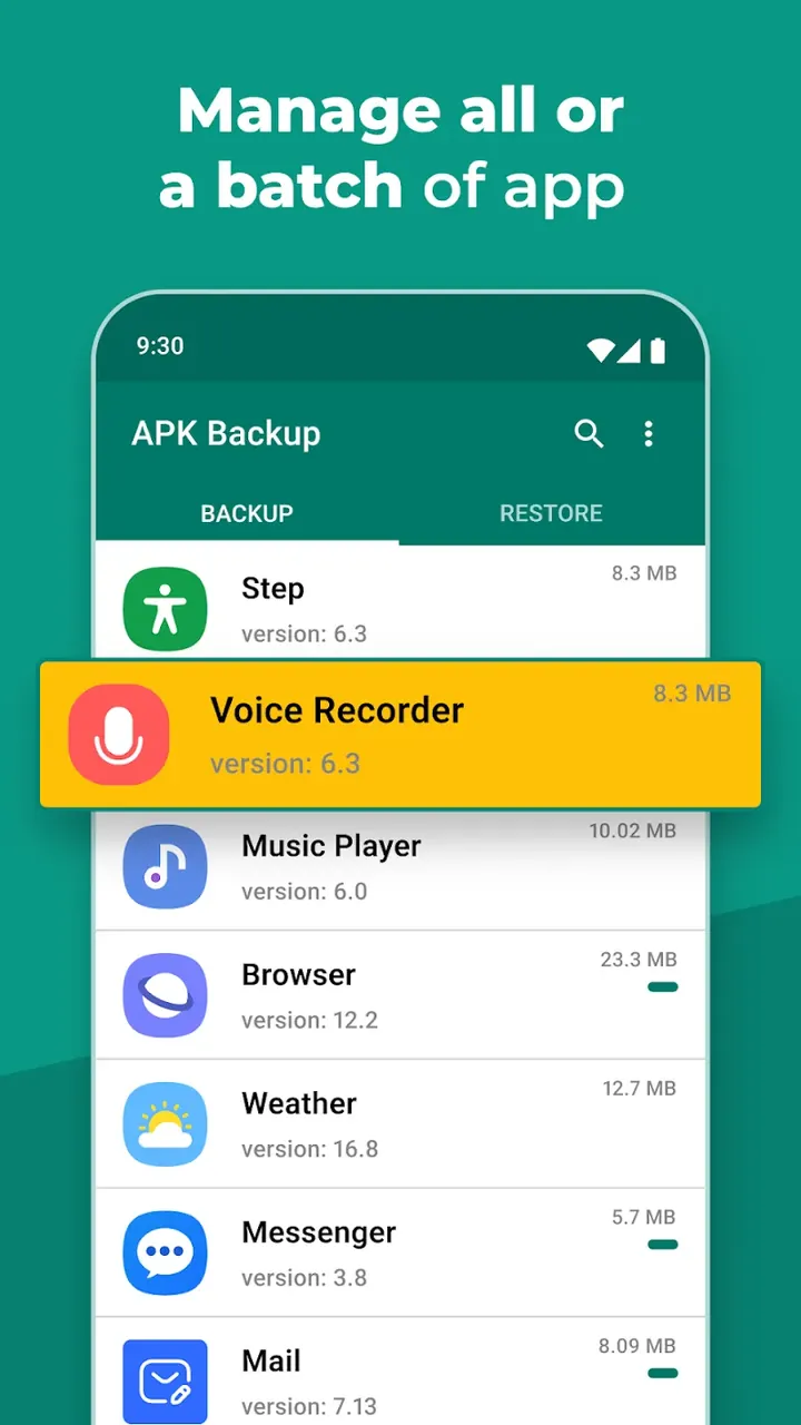 APK Backup & App Recovery screenshot 6