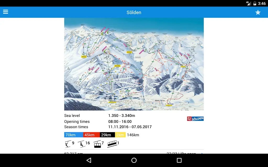 bergfex: Ski, Schnee & Wetter screenshot 1