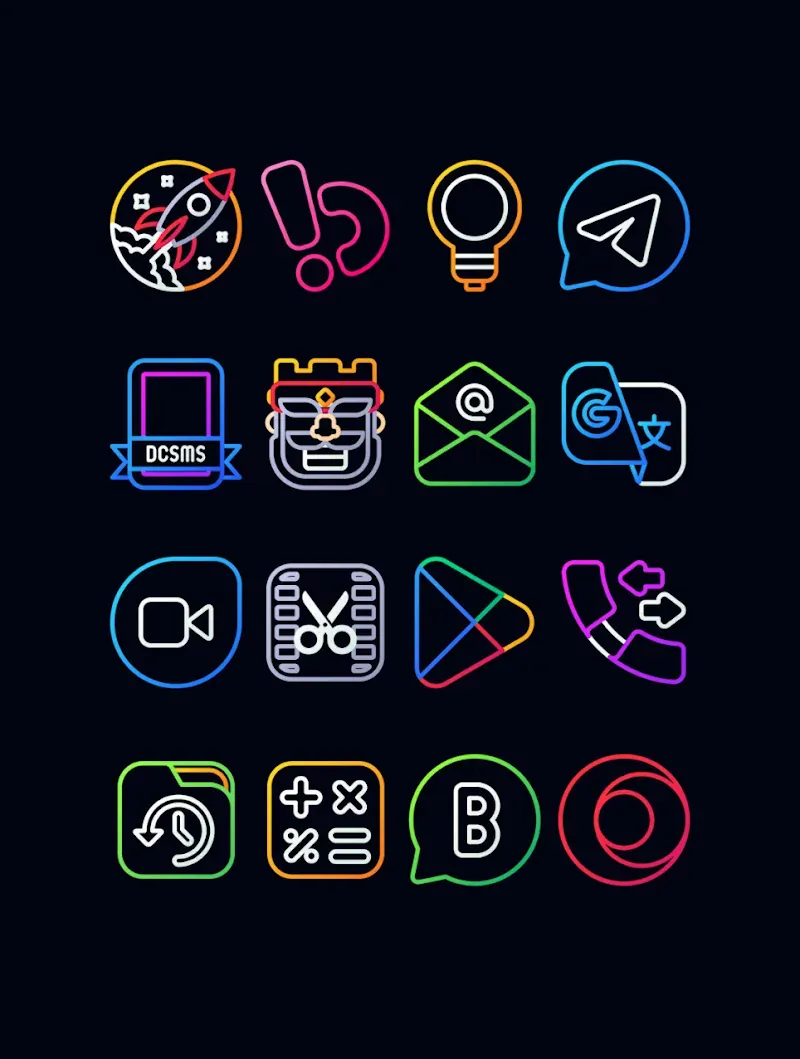 Nambula - Lines Icon Pack screenshot 3