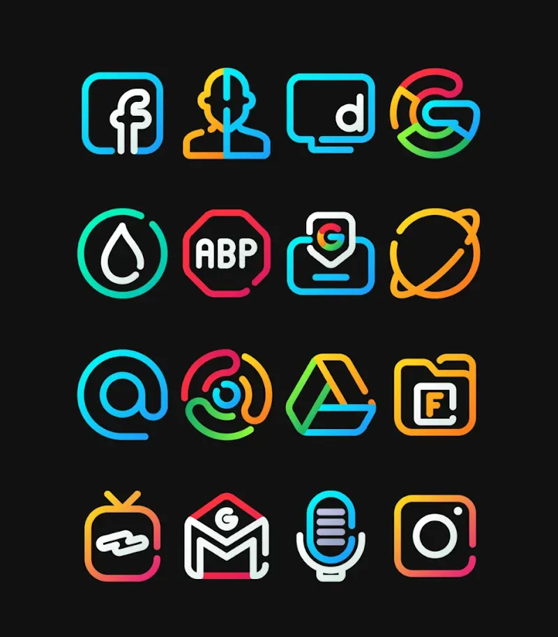 LineBula - Icon Pack screenshot 5