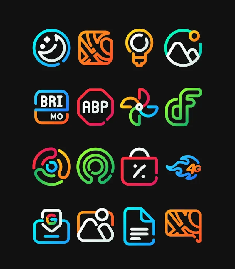 LineBula - Icon Pack screenshot 6