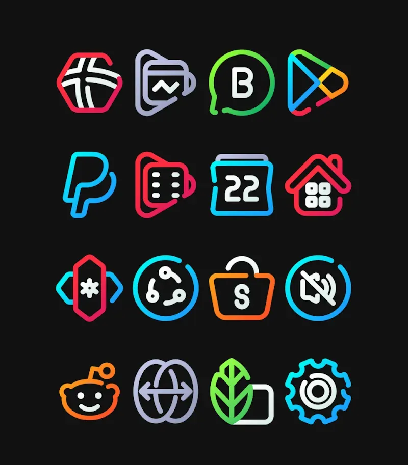 LineBula - Icon Pack screenshot 3