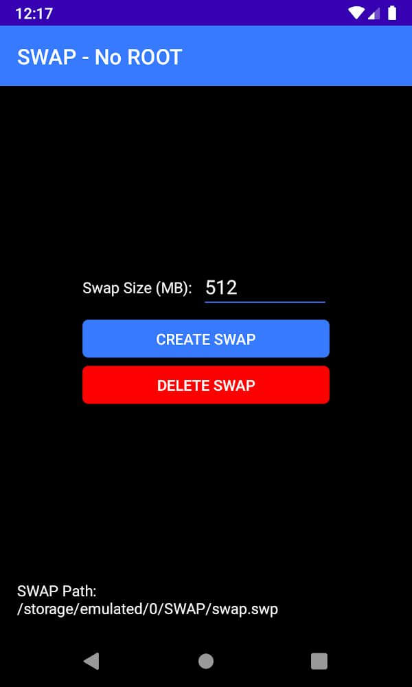SWAP - No ROOT screenshot 2