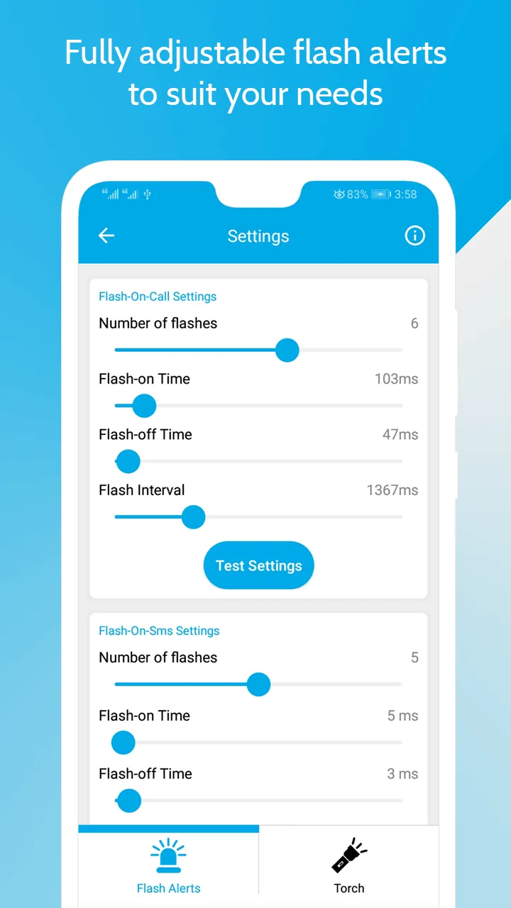 Ultra Flash Alerts screenshot 5