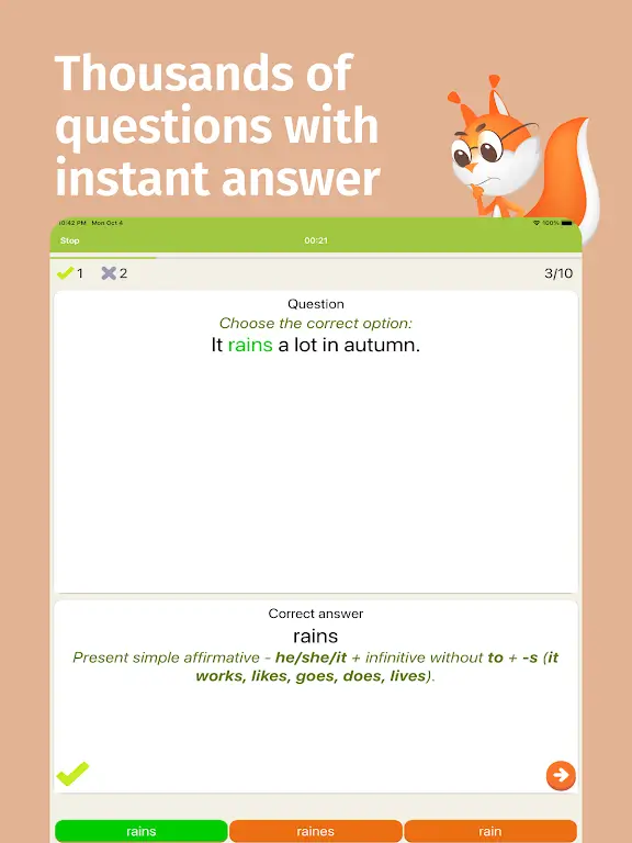 English Grammar Tests screenshot 7