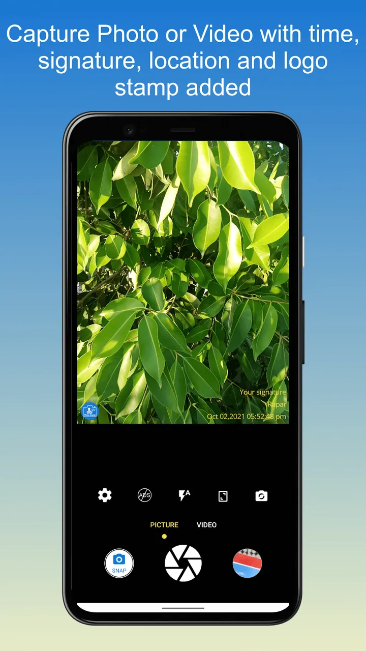 TimeStamp Camera screenshot 2