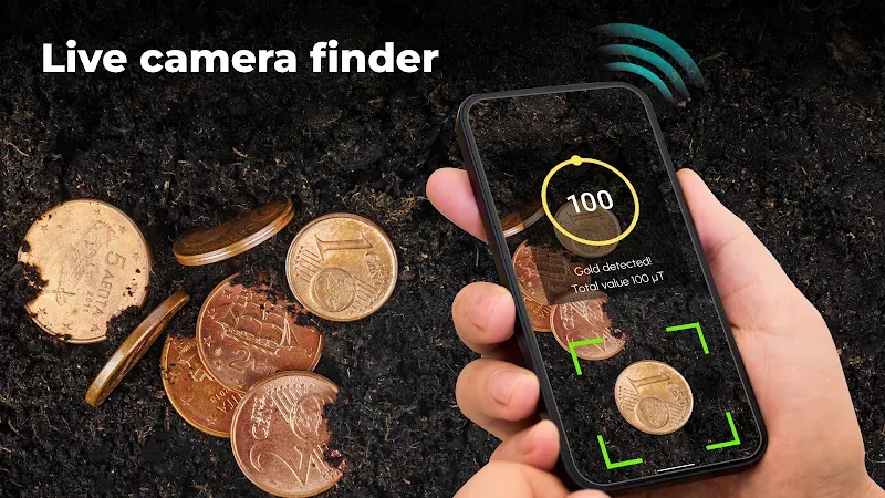 Metal Detector - Metal Finder screenshot 3
