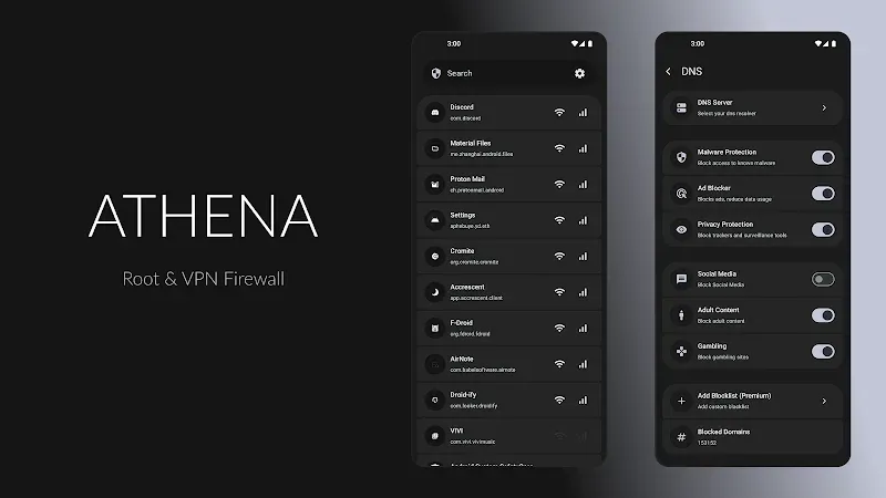 Athena: Firewall & Adblocker screenshot 2