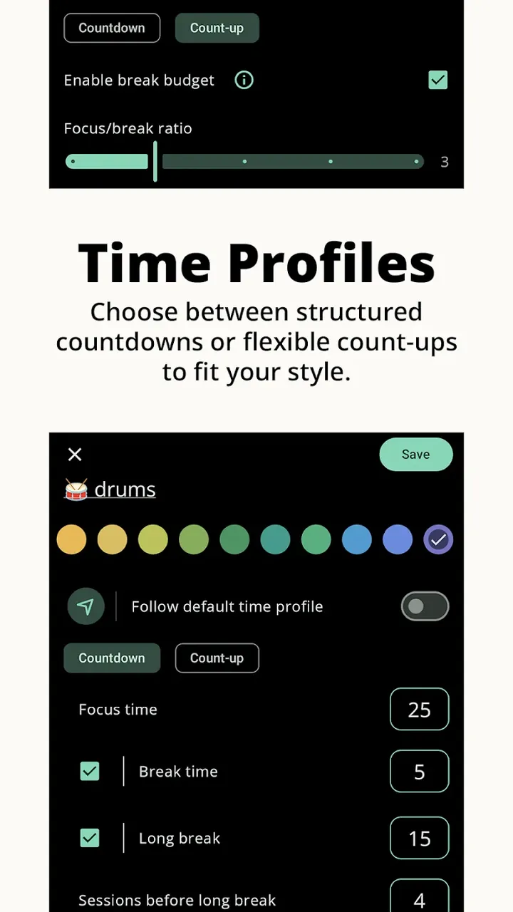 Minimalist Pomodoro Timer screenshot 4