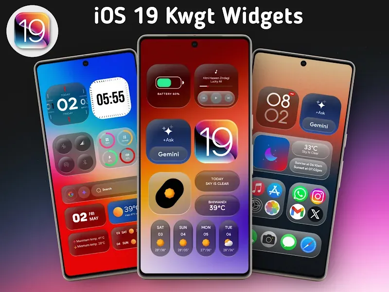 iOS 19 Kwgt screenshot 4