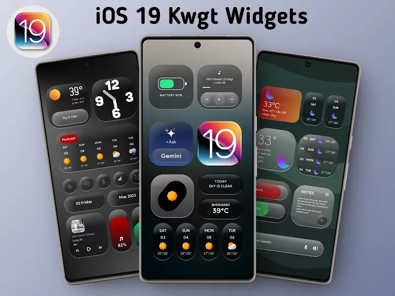 iOS 19 Kwgt screenshot 2