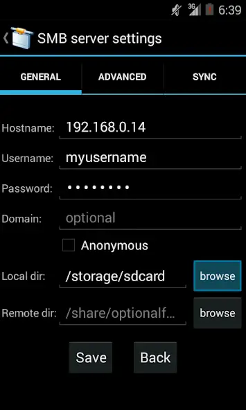 AndSMB File Manager screenshot 5