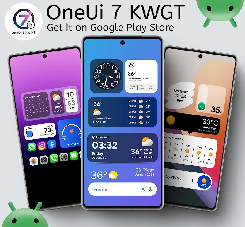 OneUi 7 KWGT screenshot 4