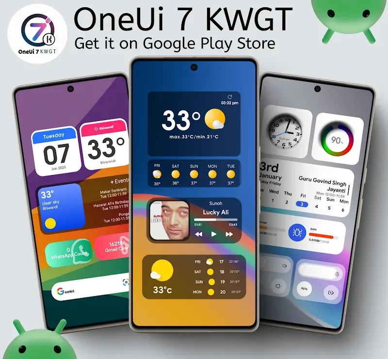 OneUi 7 KWGT screenshot 5