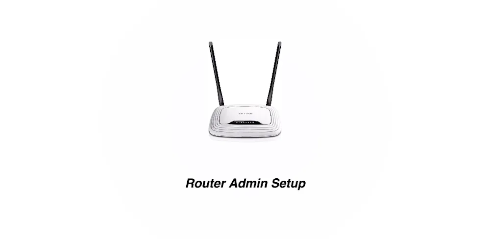 Router Admin Page screenshot 1