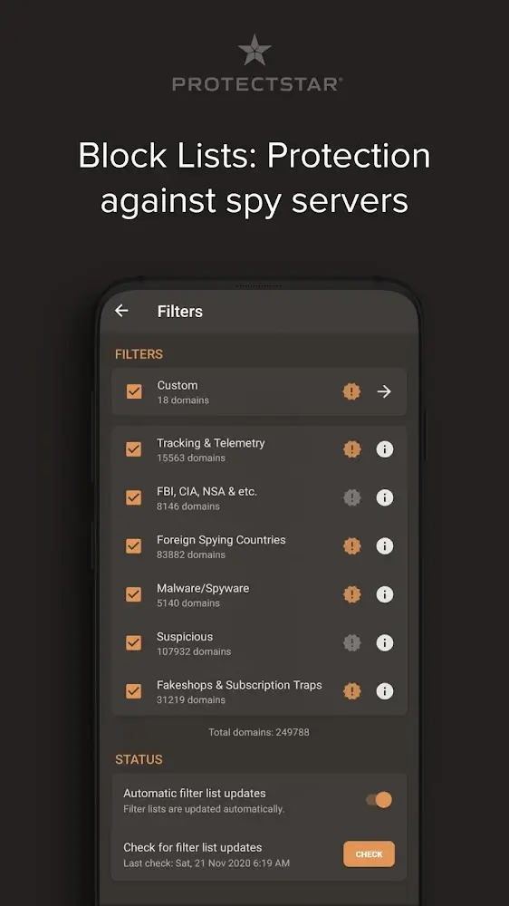 Firewall - Anti Spyware App screenshot 4
