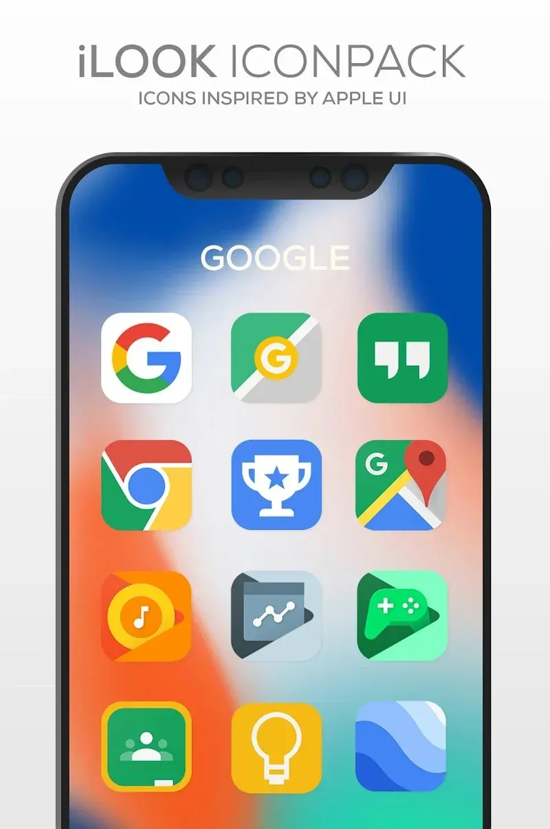 iLOOK Icon pack UX THEME screenshot 3