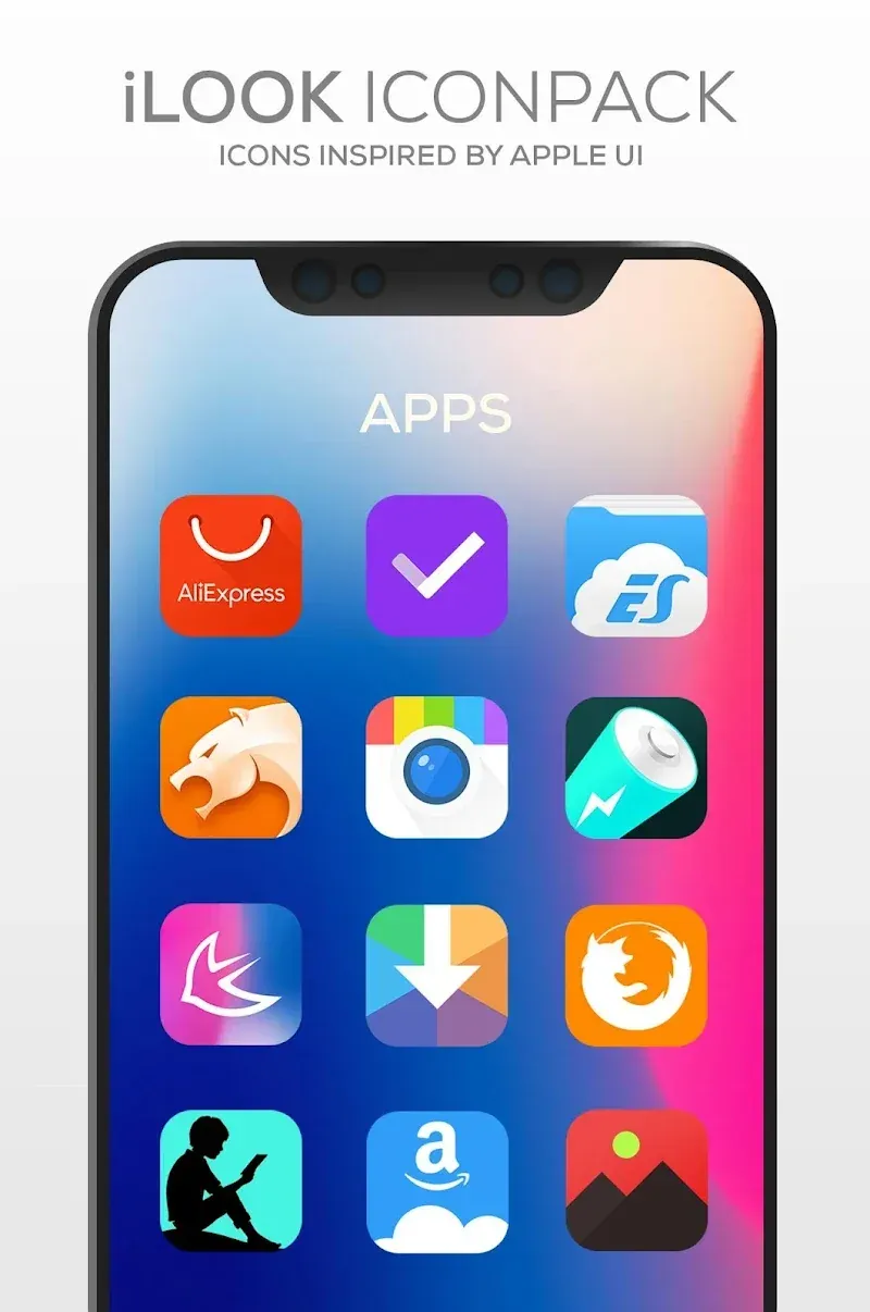 iLOOK Icon pack UX THEME screenshot 6