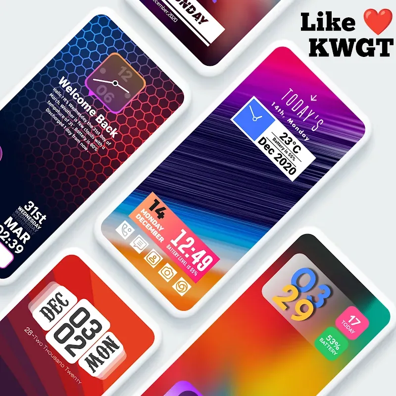 Like KWGT screenshot 5
