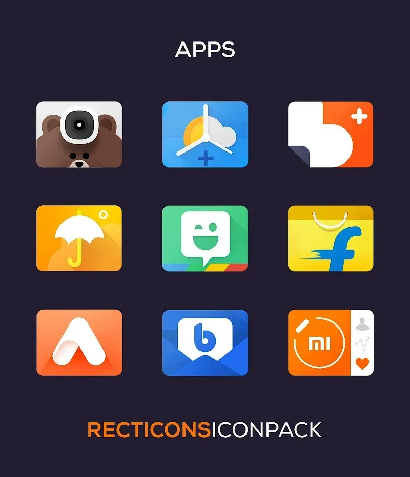 Recticons - Icon Pack screenshot 5