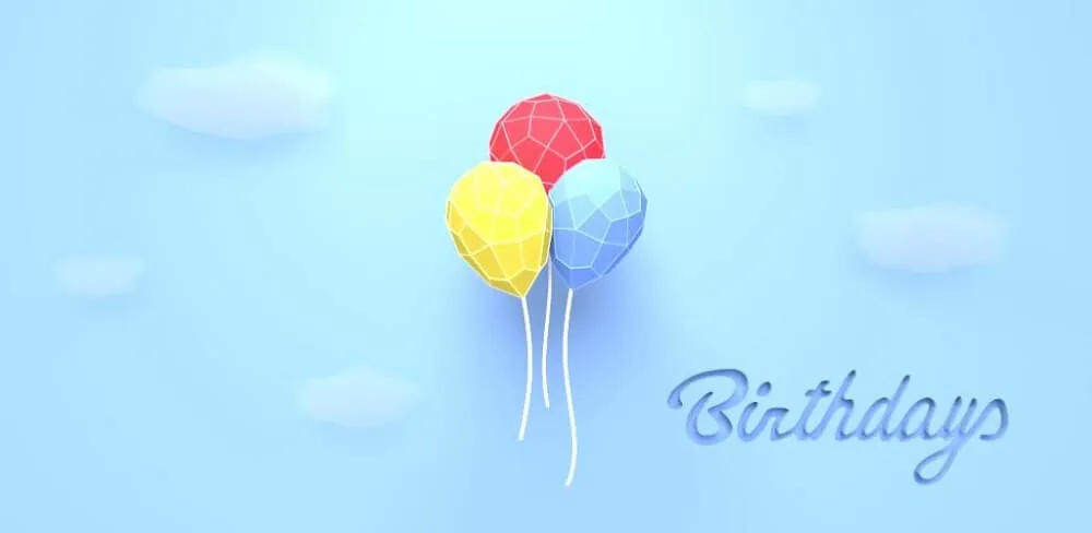 Birthday Calendar & Reminder screenshot 1