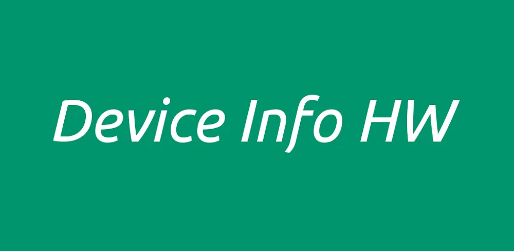 Device Info HW+ screenshot 1