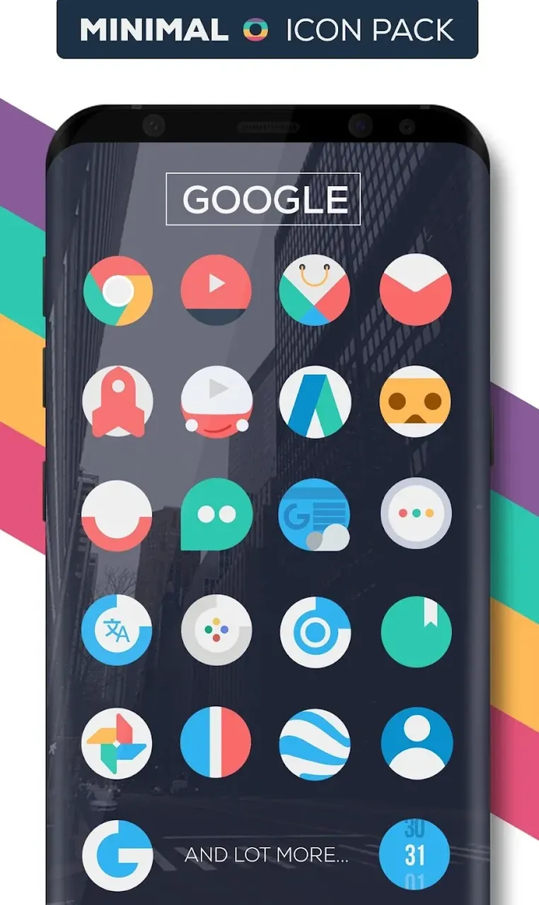 Minimal O - Icon Pack screenshot 4