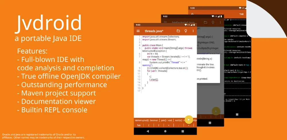 Jvdroid screenshot 1