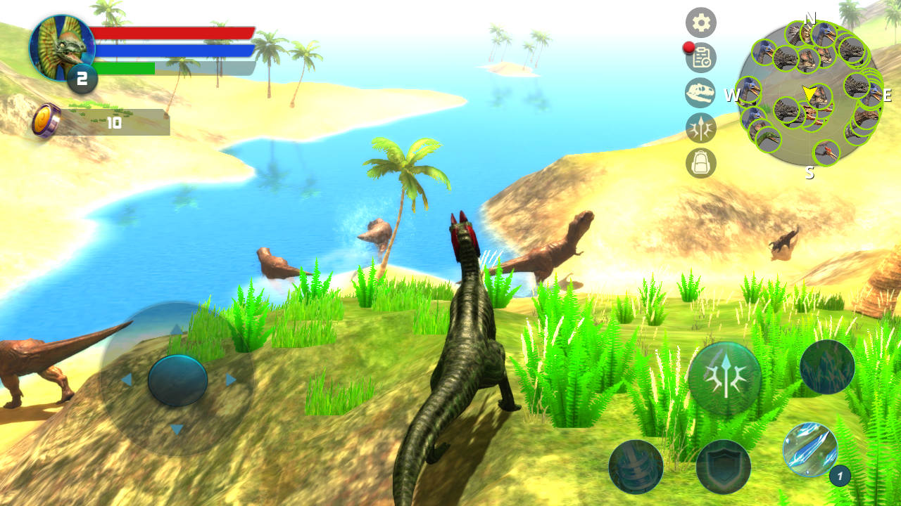Dilophosaurus Dino Simulator screenshot 2