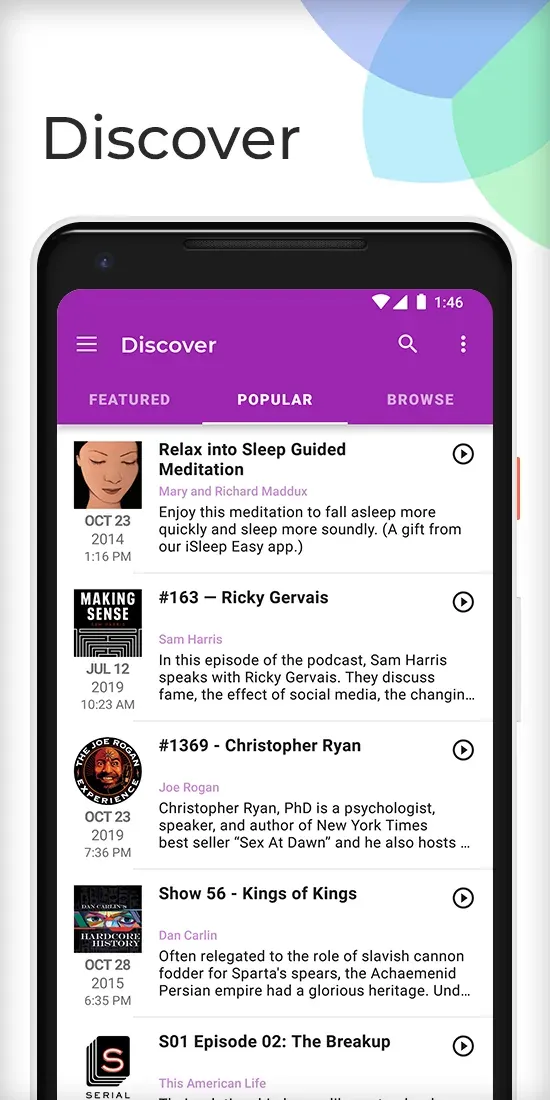 Podcast Guru - Podcast App screenshot 4