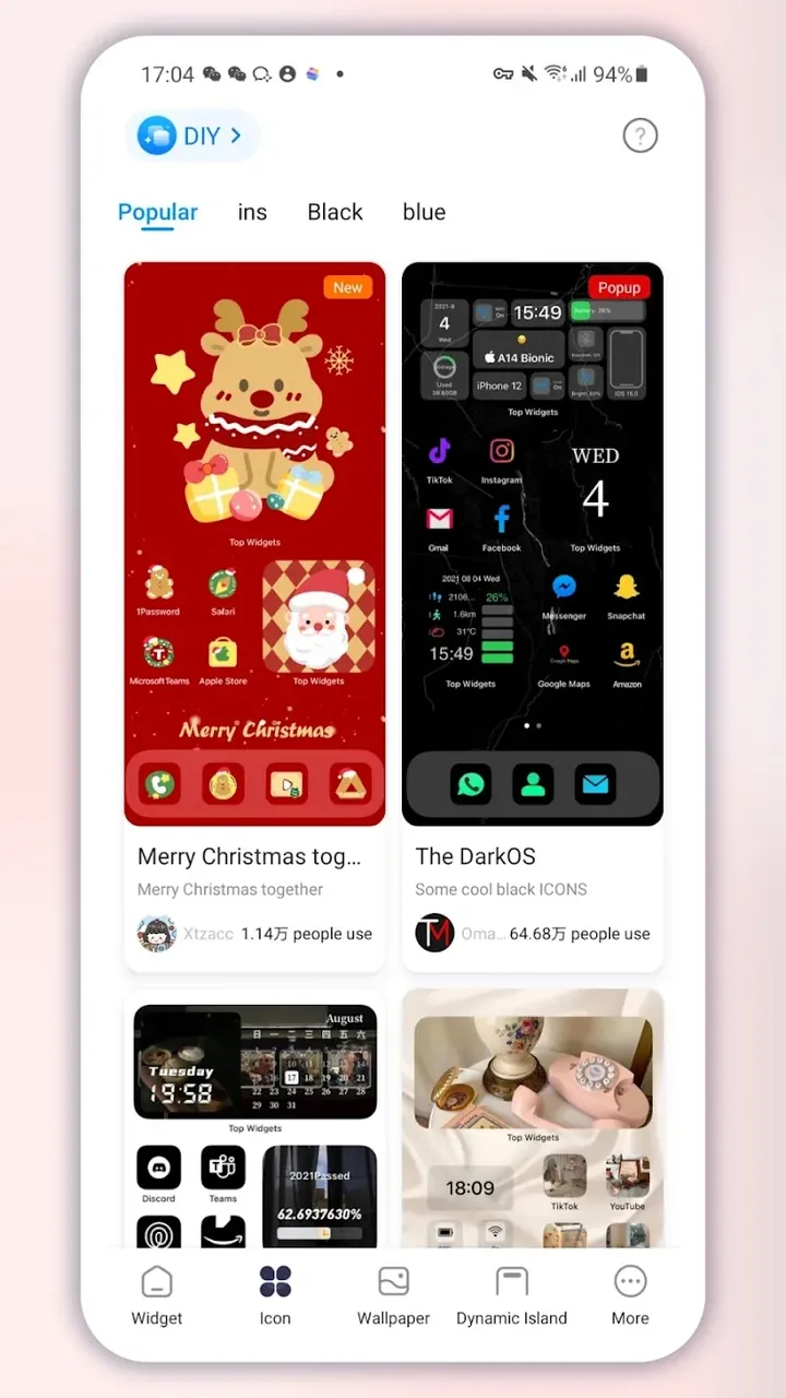 Top Widgets screenshot 6