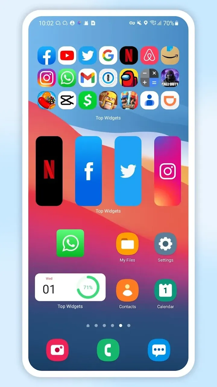 Top Widgets screenshot 2