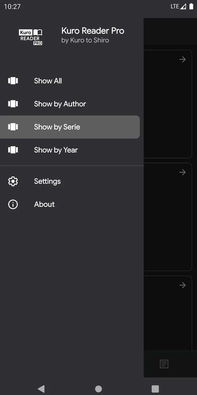 Kuro Reader Pro screenshot 3