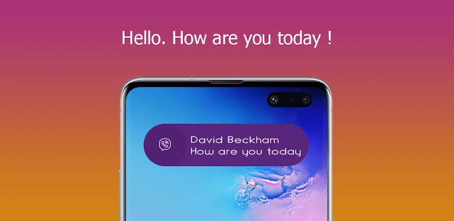 Galaxy Notification Dynamic screenshot 1