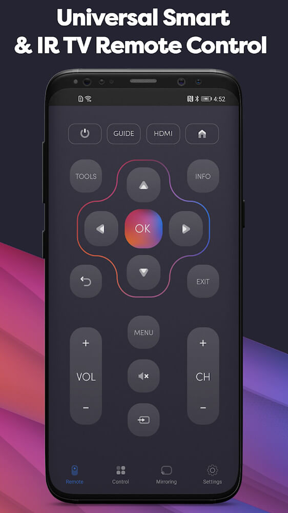UniMote screenshot 2
