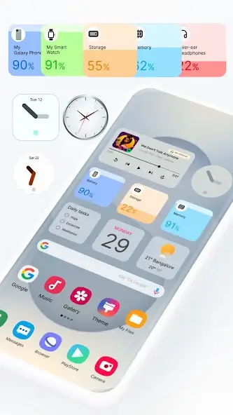 Galaxy S26 Style Launcher screenshot 2