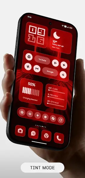Liquid Glass Widgets : Blur screenshot 3