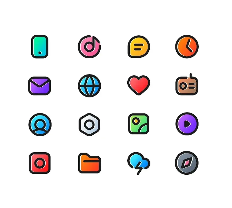 Doodle Iconpack screenshot 3