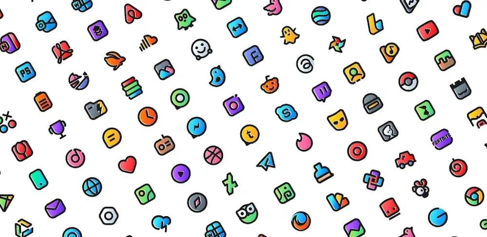 Doodle Iconpack screenshot 1