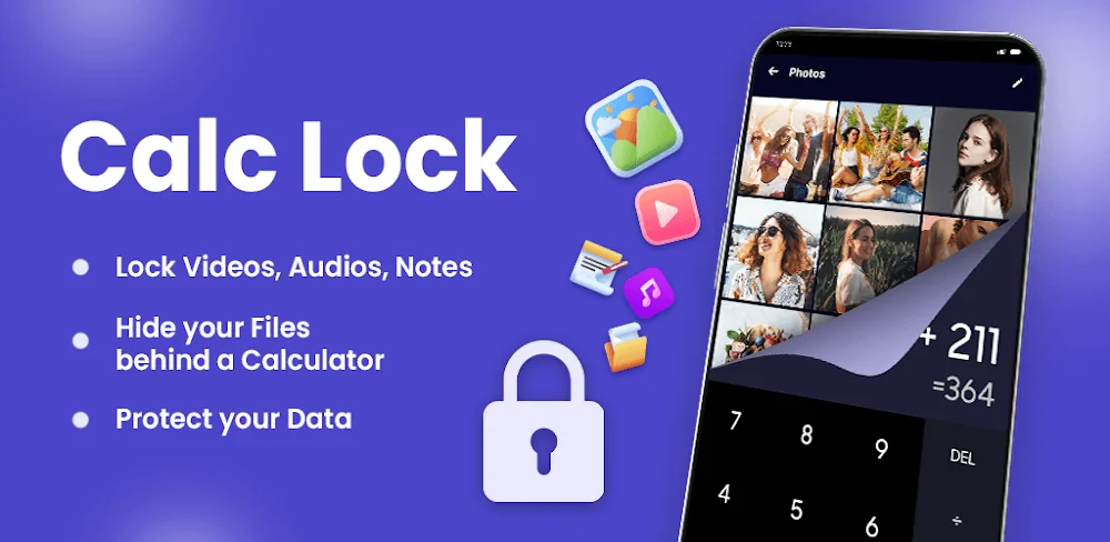 Calculator Lock screenshot 1