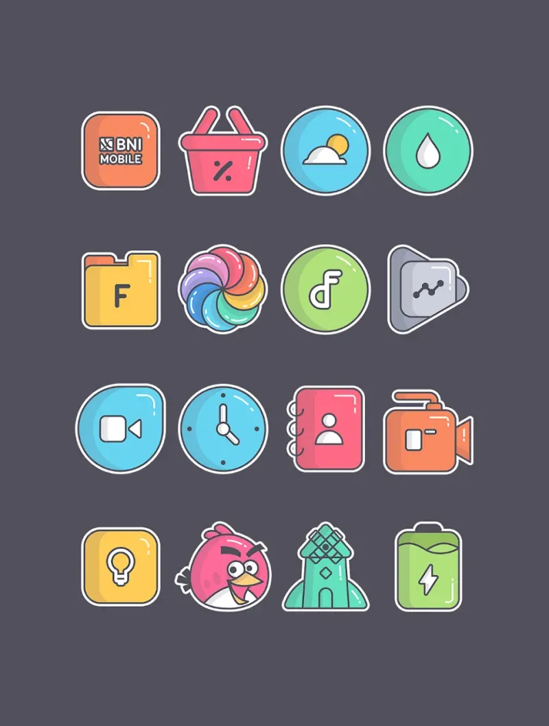 Sticker Pack - Icon Pack screenshot 5