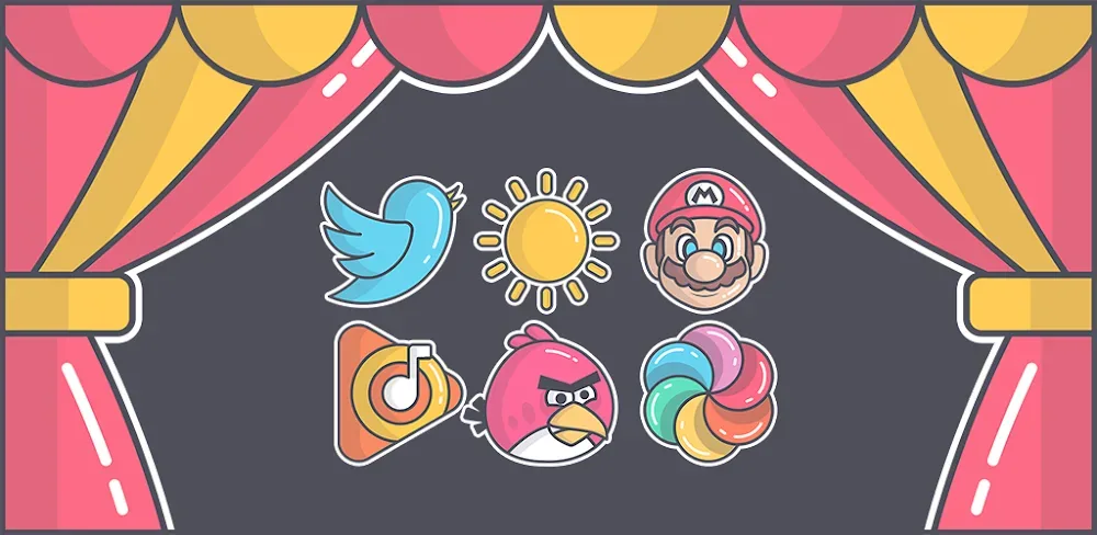 Sticker Pack - Icon Pack screenshot 1