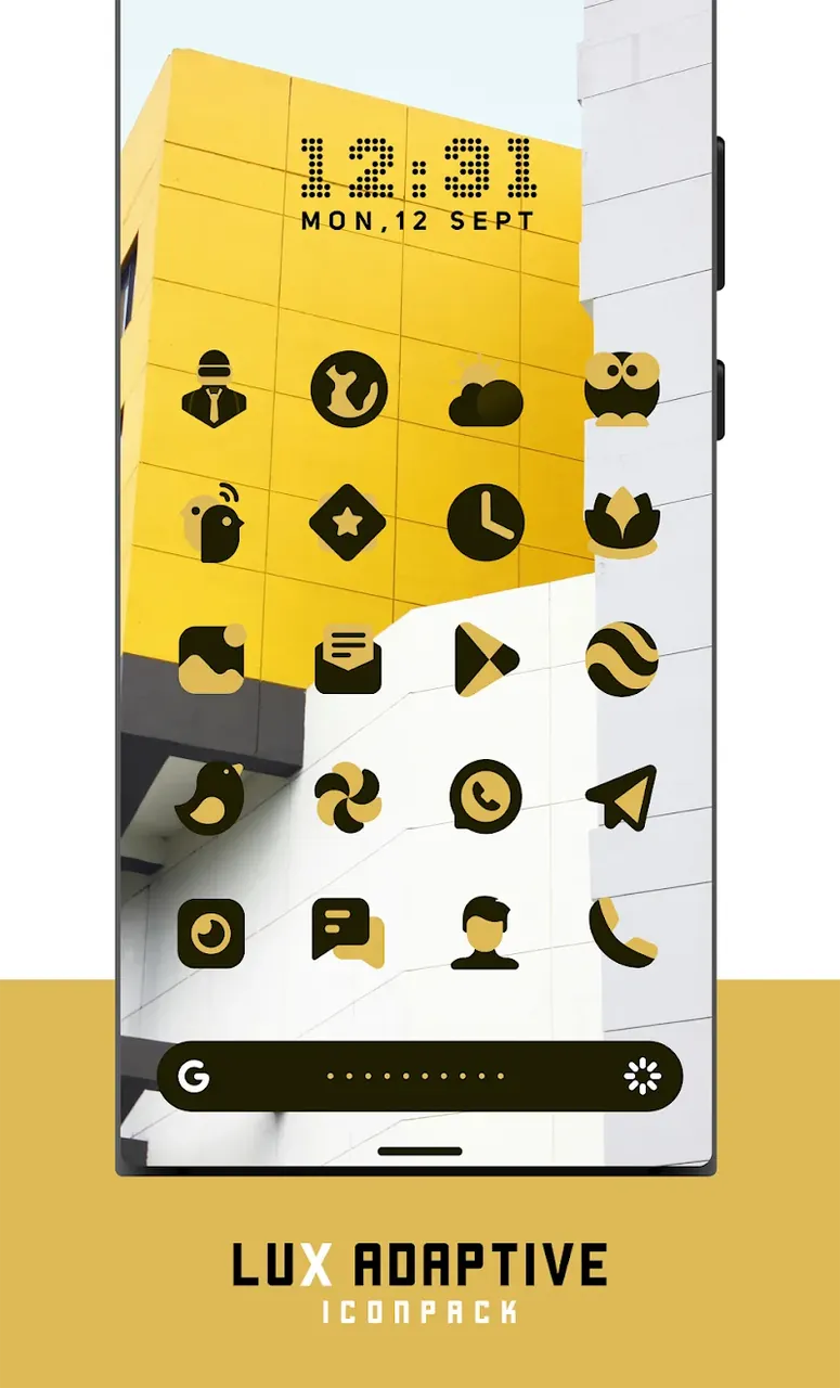 LuX: Adaptive Icon Pack screenshot 3