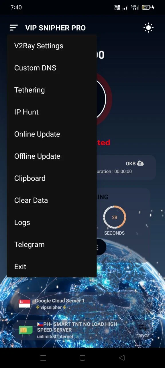 VIP Snipher Pro - Tunneling screenshot 3